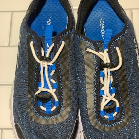 Speedo Shoes Speedo Hybrid Watercross Water Shoe Navywhite Mens